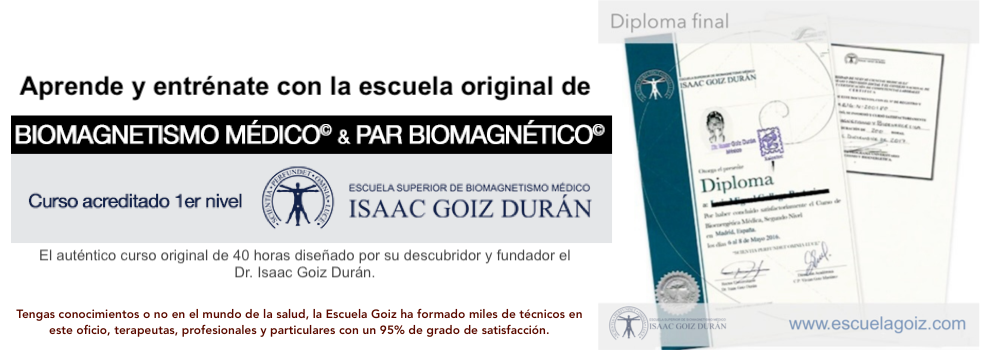 Reserva Curso acreditado de Biomagnetismo y Par Biomagnético 1er Nivel - impartido por Xabier Zabala, Madrid 2026